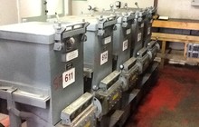 Long & Crawford ETV3 oil filled switch arrangement (A high percentage of these have been used in underground  substations as shown here)